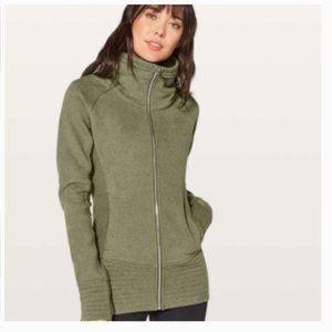 Lululemon Radiant Jacket, Fatigue Green, 6